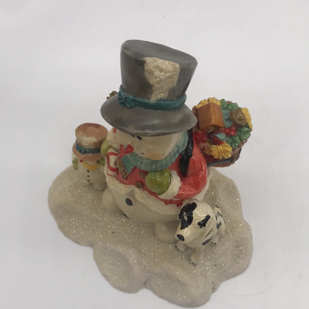 Vintage Regency Fine Arts Collectible Snowman Sculpture’s & Figurines 5”Tall - Picture 6 of 8
